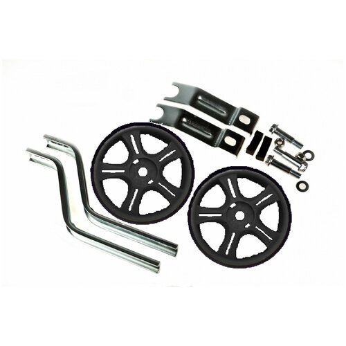 фото Приставные колеса vinca hrs 12-20 black, стойки сталь на 12-20, пластик, черные. vinca sport