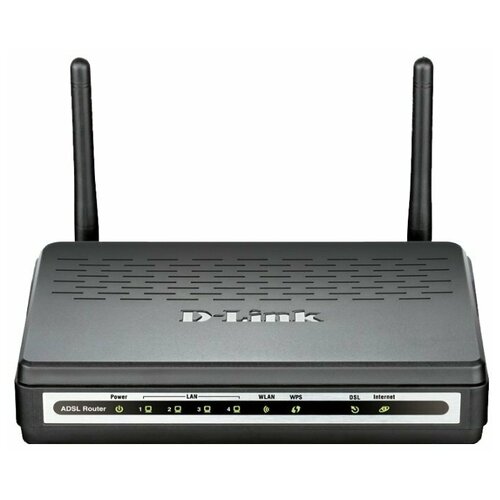 фото Wi- fi маршрутизатор (роутер) d- link (dsl-2740u) d-link