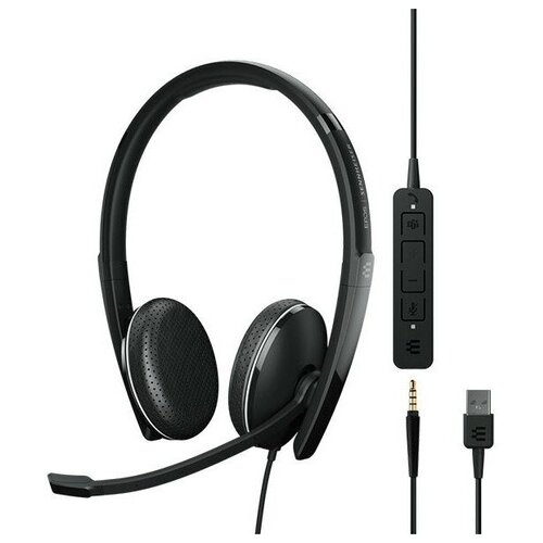 фото Проводная двусторонняя usb гарнитура sennheiser adapt 165t usb ii