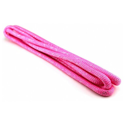 фото Розовая скакалка с блестками pro для художественной гимнастики 3 м sp207-404 toly