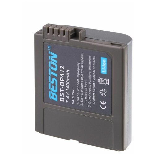 Аккумулятор BESTON для видеокамер Canon BST- BP412, 7.4 В, 1400 мАч