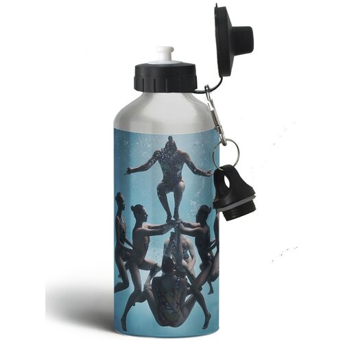 фото Бутылка спортивная, туристическая фляга синхронное плавание спорт - 128 creative mug