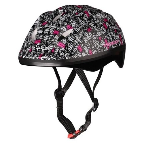 фото Шлем велосипедный детский indigo city 8 вентиляционных отверстий in071 m серо-розовый