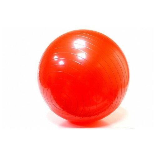 фото Красный гимнастический мяч (фитбол) 85 см - антивзрыв sp1986-76 toly
