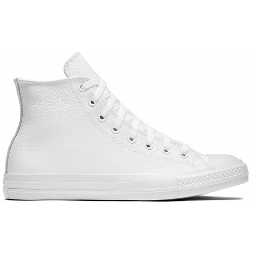 фото Кожаные кеды converse (конверс) chuck taylor all star 1t406 белые (41)