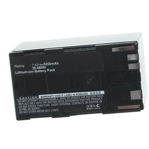 Аккумуляторная батарея iBatt 5200mAh для Canon BP-914