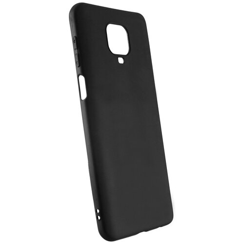 фото Защитный чехол для xiaomi redmi note 9 pro чёрный luxcase