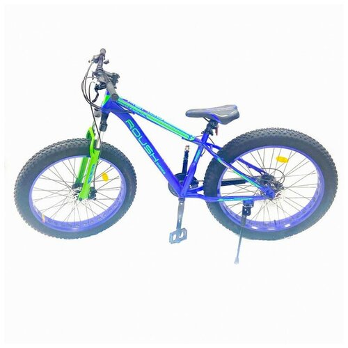 фото Велосипед 26 fat bike roush 26fmd250-2 синий матовый