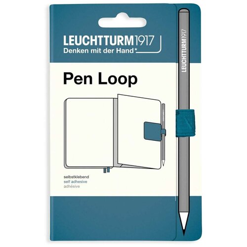 фото Держатель для ручки leuchtturm1917 pen loop синий камень