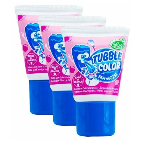 фото Жевательная резинка lutti tubble gum color (франция), 35 г (3 шт)