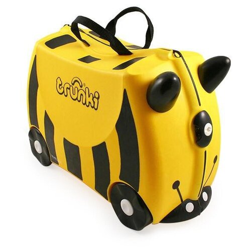 фото Чемодан trunki на колесиках пчела