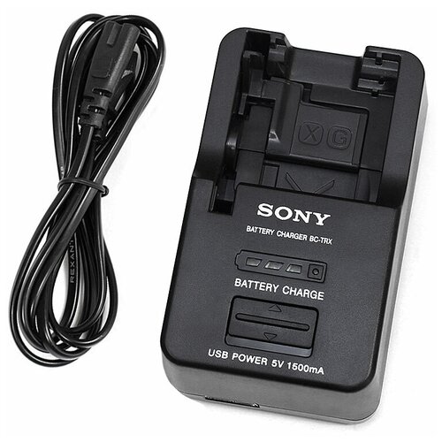 Зарядное устройство Sony BC-TRX аккумуляторы специальные fujimi np bn1 схожий с sony np bn1 1419