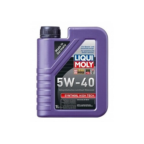 фото Моторное масло liqui moly synthoil ht 5w40 1л