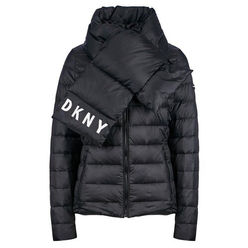 фото Пуховик dkny размер 44/46 черный