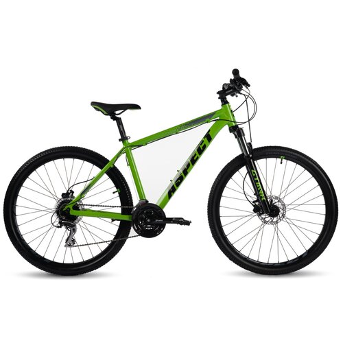фото Горный велосипед aspect nickel 27.5 (2022) 20" зеленый (176-186 см)