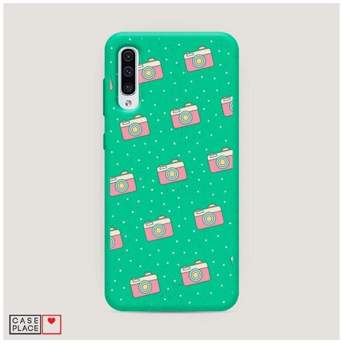 фото Эко-чехол samsung galaxy a50 фотоаппарат фон case place