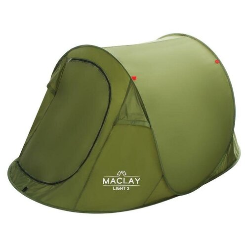 фото Maclay палатка туристическая light 2, размер 215 х 120 х 95 см, однослойная
