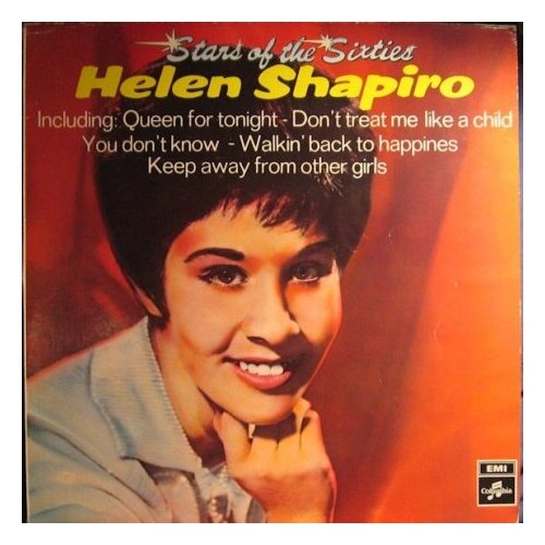 Старый винил, Columbia, HELEN SHAPIRO - Stars Of The Sixties - Helen Shapiro (LP , Used) helen bianchin purchased by the billionaire