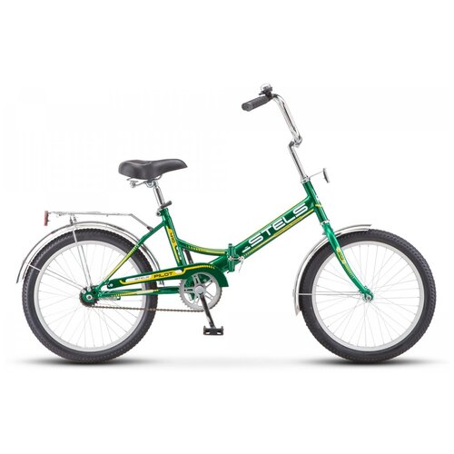 фото Складной велосипед stels pilot 410 z011 (2021)(зеленый-желтый)