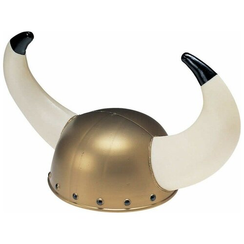 фото Шлем викинга с белыми рогами, размер: 56 (арт. пт435) i-brigth company
