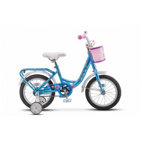 фото Детский велосипед stels flyte lady 14" z011 (2021)(голубой)