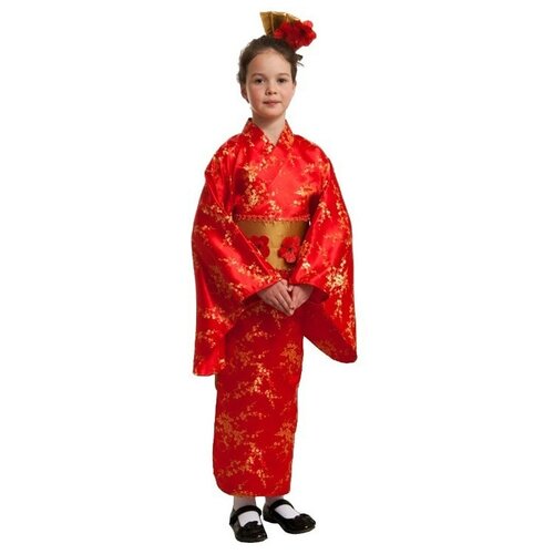 фото Костюм маскарад у алисы японка, красный, размер 34(134)