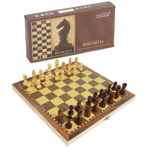 фото Шахматы деревянные с магнитом 29х14х4 см. 00160 / xinliye denco.store