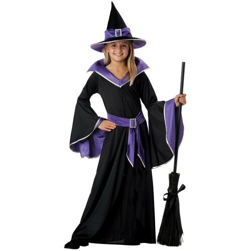 фото Костюм california costumes гламурная ведьма 00275, фиолетовый/черный, размер l (10-12 лет)
