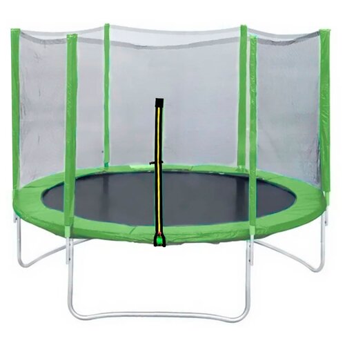 фото Каркасный батут dfc trampoline fitness 16ft-tr-lg/16ft-tr-b 488х488х269 см синий