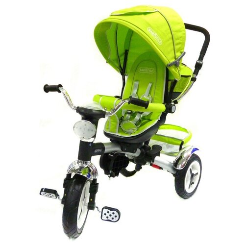 фото Велосипед 3-х колесный "babystyle" (салатовый, свет, звук) надувные колеса baby style