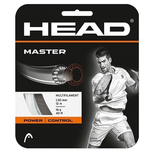 фото Струна для тенниса head 12m master yellow 281023-16lyw, 1.30