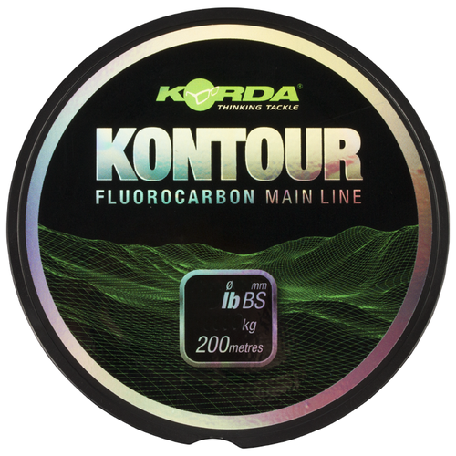 фото Леска тонущая korda kontour fluorcarbon 18lb
