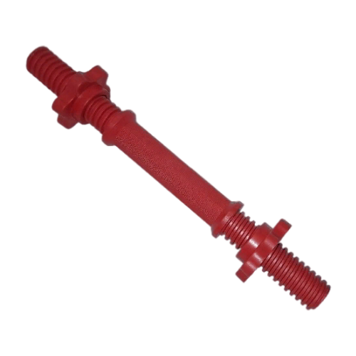 фото Гриф гантельный металлопластиковый d-30мм l-36см mb-barbell красный mb barbell
