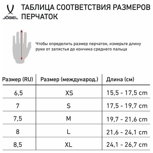 фото Перчатки зимние essential touch gloves, черный jogel