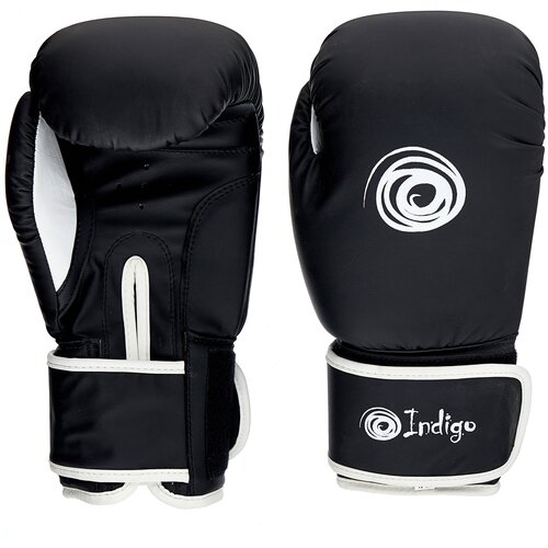 фото Боксерские перчатки indigo ps-790 черный 12 oz