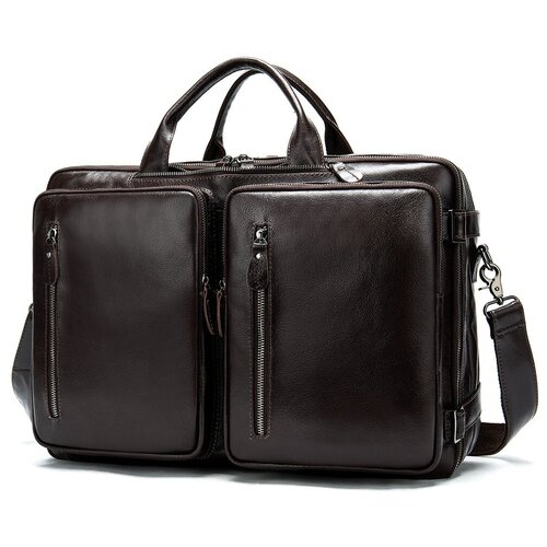 фото Сумка-рюкзак mypads premium m434 темно-коричневый