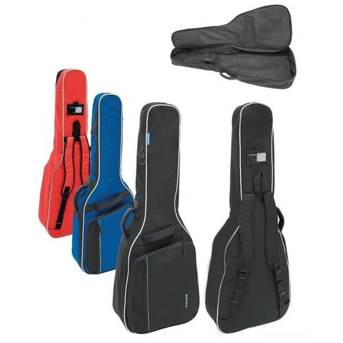 фото Gewa economy 12 classic 3/4-7/8 gig bag red чехол для классической гитары 3/4(7/8) красный