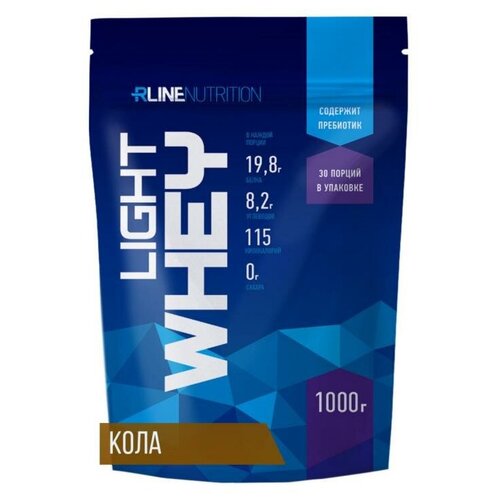 фото Протеин rlinesportnutrition light whey, 1000 гр., кола-мармелад