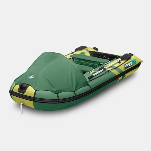 фото Надувная лодка gladiator c330al зелено-оливковый