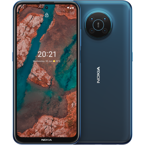 фото Смартфон nokia x20 8/128gb, скандинавский синий