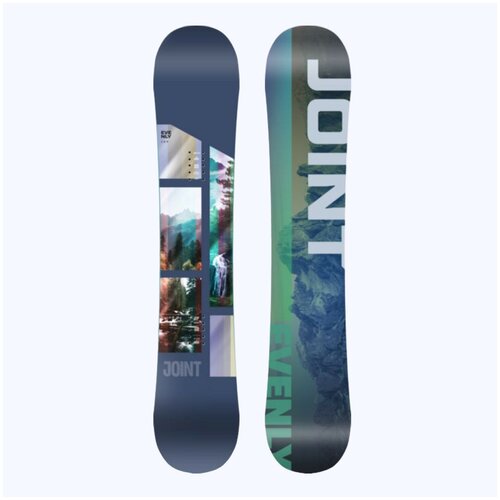 фото Сноуборд мужской/женский joint evenly 2022-2023 - 161 - синий joint snowboards