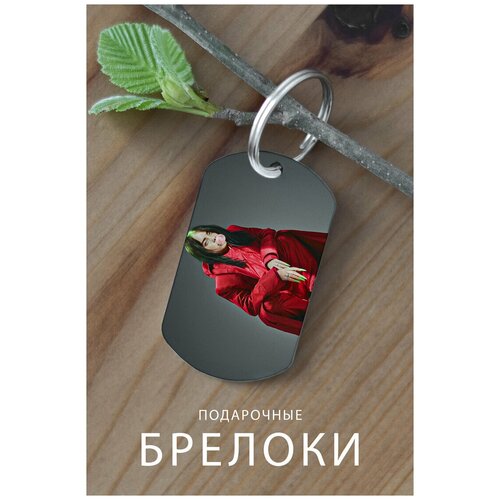 фото Брелок для ключей билли айлиш, подарок женщине на день рождения, брелок детский женский мужской, подвеска на рюкзак, брелок на сумку пенал zhenya cloud