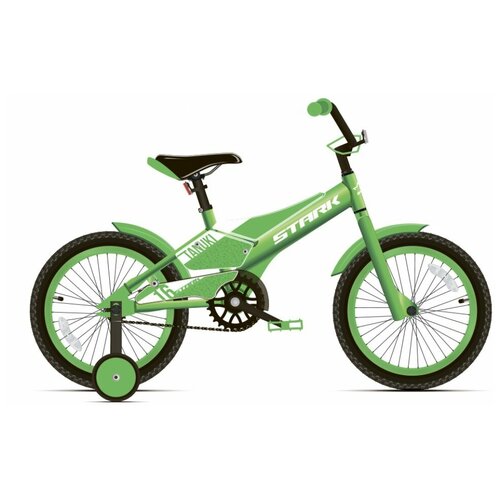 фото Велосипед stark tanuki 16 boy (2020)(зелено-белый)
