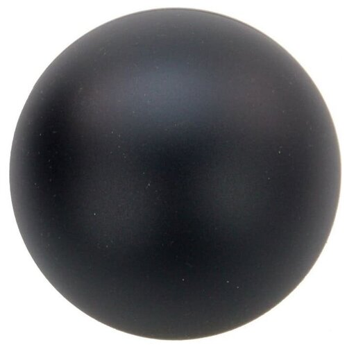фото Мяч для метания, спортивный, подойдет для мфр, для массажа резина, 6 см, вес 150 г, черный made-in-russia