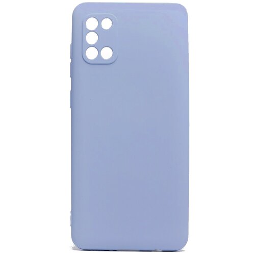 фото Чехол для samsung (a315) galaxy a31 софт тач мягкий эффект | микрофибра серый good case