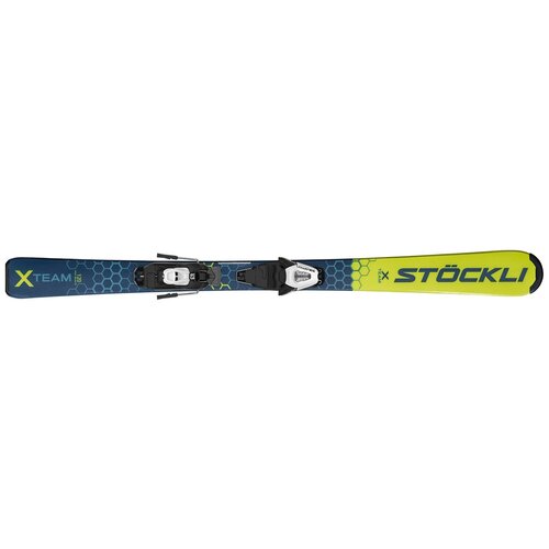 фото Горные лыжи stockli x-team + c5 j75 black/white (100-120) (21/22) (120)