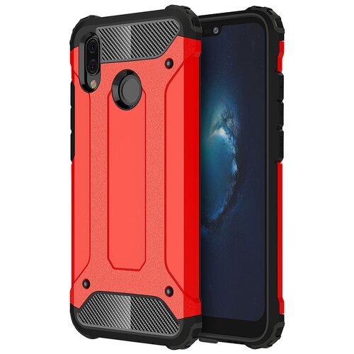 фото Чехол mypads для samsung galaxy j4 (2018) противоударный усиленный ударопрочный красный