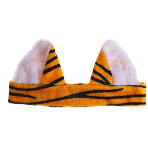 фото Карнавальный головной убор тигренка на резинке,мех,ог52-57 7040399 страна карнавалия