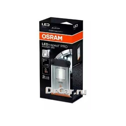 фото Osram osram фонарь светодиодный, карманный, 31 элемент, li-ion, 3,7 в pro pocket 280