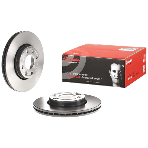 фото Brembo 09.9078.21 (09907821 / 402061200r / 402067016r) диск тормозной передн. с уф покрытием lada (лада) xray 02 / 16-> / mercedes-benz citan box (415) 11 / 12-> / me (комплект 2 штуки)